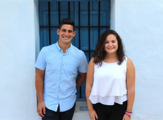 Raquel Fernández Font y José Antonio Espinosa Pérez, abanderados de las fiestas de Moros y Cristianos de Benissa