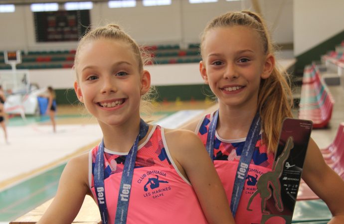 Katya Truckacheva e Irina García Roselló se proclaman campeonas de España de Gimnasia Rítmica en equipo benjamín