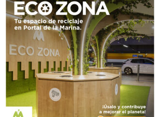 Portal de la Marina estrena su nueva Eco Zona, un espacio de reciclaje