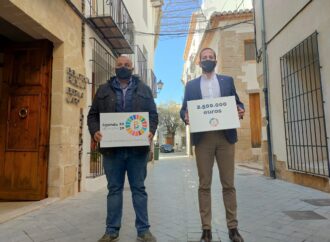 2,5 millones de euros para Benissa de fondos europeos