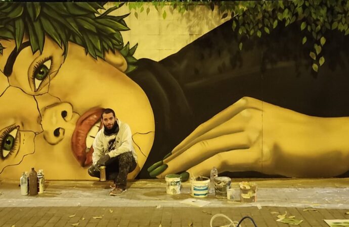 El mural “Fortaleza” del artista Tardor entre los 100 mejores del mundo
