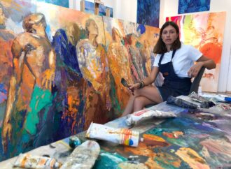 Expone en Benissa Mariia Zhurkykova, ganadora del accésit de Pintura Salvador Soria 2022