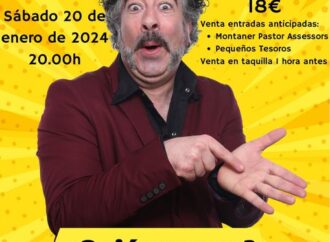 El gran cómico Agustín Jiménez actúa a beneficio de los festeros de Calp