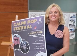 Ana Sala se enorgullece del Calp Pop Festival que ha visto nacer y crecer