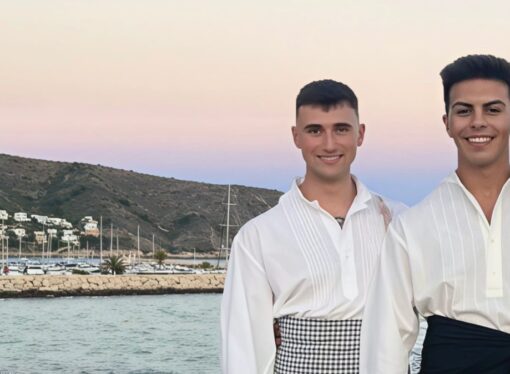 Daoud Jalfaui y Xavier García, máximos representantes de la Comisión de Fiestas de Moraira 2026