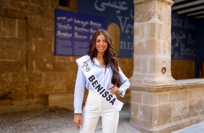 La benissera Gabriela Marqués aspira al título de Miss Alicante RNB 2025 en la final que se celebra en su pueblo