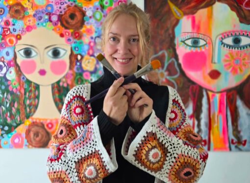 “Melodías Pictóricas”, una muestra de Marita A. Guardia donde la mirada se convierte en melodía