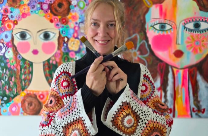 “Melodías Pictóricas”, una muestra de Marita A. Guardia donde la mirada se convierte en melodía