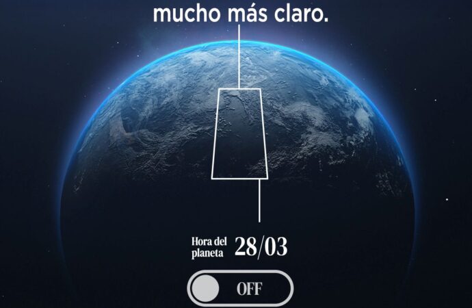 Portal de la Marina se suma un año más a la Hora del Planeta