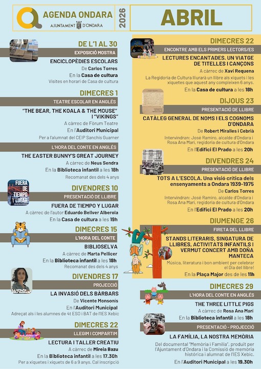 cartell abril cartell abril