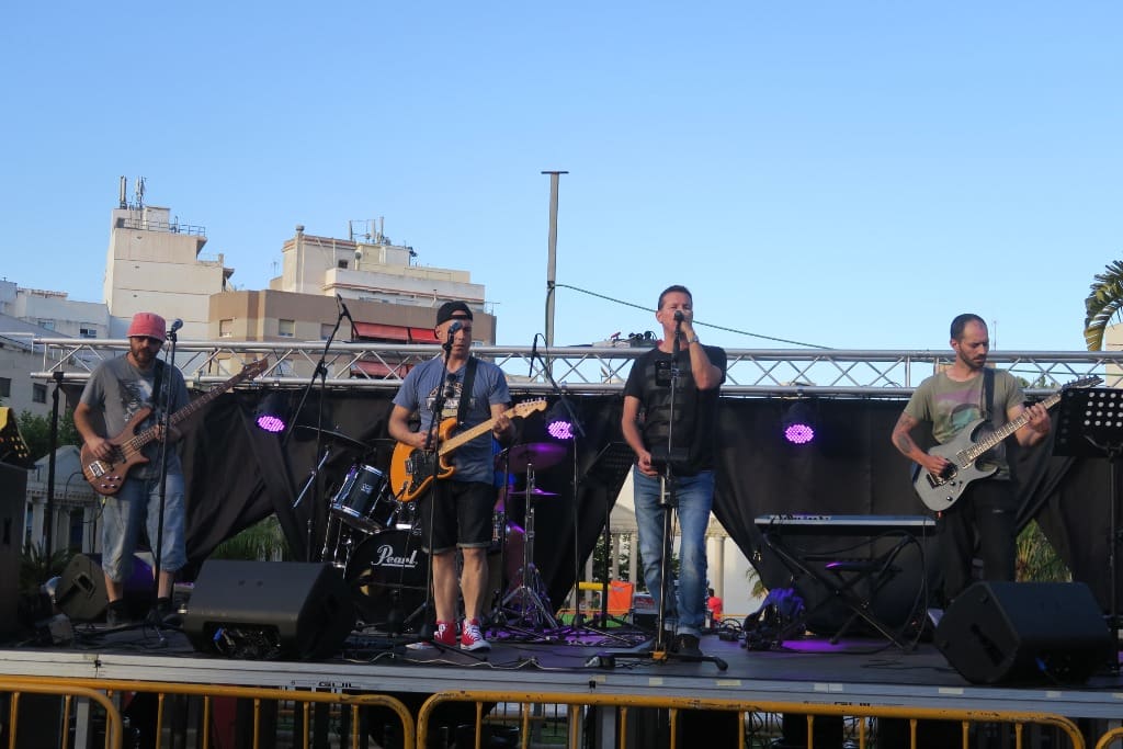 Concierto en feria de Calpe