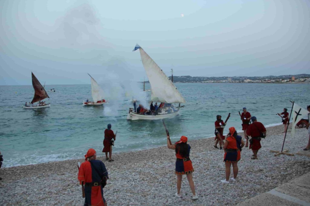Desembarco de Moros y Cristianos en Javea