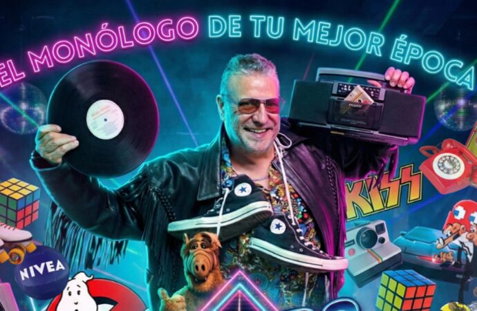 Diego El Notario revive los 80 con humor y nostalgia este viernes en Benissa