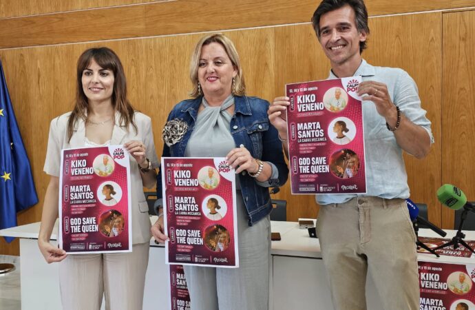 Kiko Veneno, Marta Santos y la Cabra Mecánica ponen la Banda Sonora al Calpe Pop Festival
