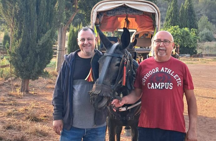 Carreters d’Alacant i la Marina Alta participen en la XXIV Romeria de la Vilavella a la Cova Santa
