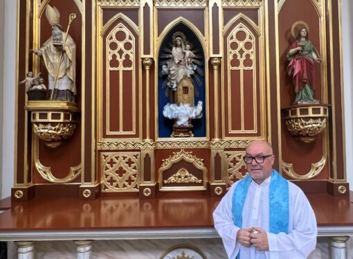 Benissa engrandece su patrimonio religioso con el nuevo retablo de la Inmaculada