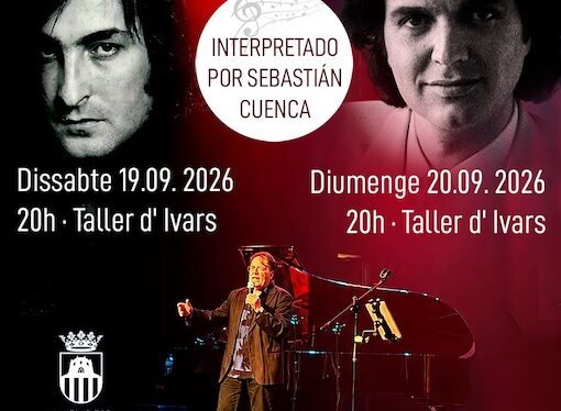 Benissa acoge este fin de semana un doble tributo a Nino Bravo y Camilo Sesto
