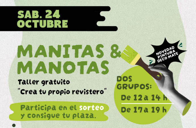 Portal de la Marina y Leroy Merlin celebran la 4º edición del taller Manitas &Manotas